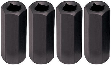 Allstar Performance Carb Hold Down Nuts 5/16in-24 Thread 4pk ALL26326