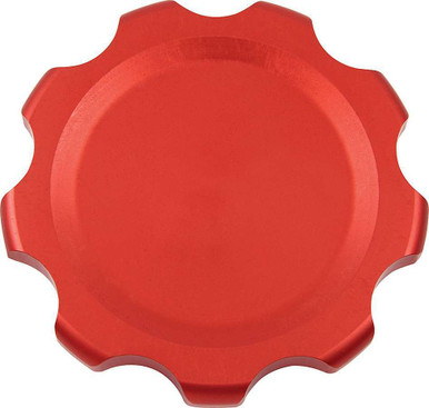 Allstar Performance Red Anodized Aluminum Fuel Cell Cap with Raised Neck ALL40135
