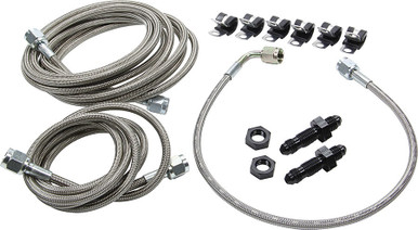 Allstar Performance Front End Brake Line Kit Mod OEM Calipers ALL42060