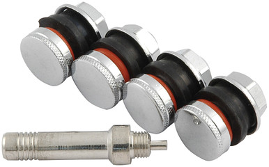 Allstar Performance Valve Stem Flush Mount 4pk ALL44137