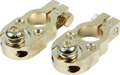Allstar Performance Gold Top Post Terminal 1pr ALL76120
