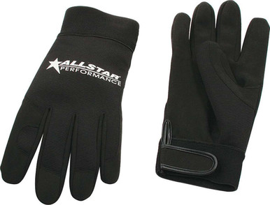 Allstar Performance Allstar Gloves Blk Med Crew Gloves ALL99940
