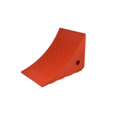 AME 15367 Urethane Wheel Chock Orange 11.02" x 7.87" x 7.87"