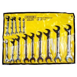 Wisdom 14pc Angle Wrench Set - SAE