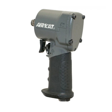 AirCat 1077-TH 3/8" Stubby Impact Wrench 3.85" Long 500 ft-lbs