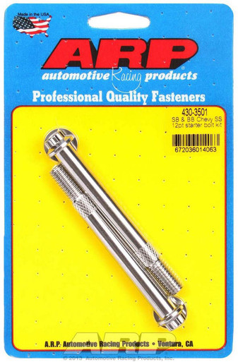 ARP S/S Starter Bolt Kit 12pt. 430-3501