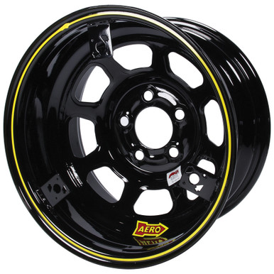 Aero 15x8 2in 5.00 Black w/ 3 Tabs for Mudcover 52-185020T3