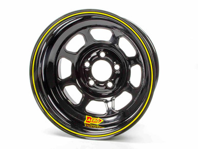Aero 15x8 2in 5.00 Black Spun Extreme Bead 56-185020