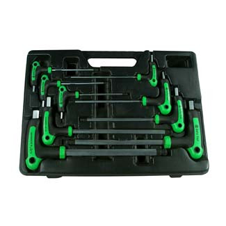 9 pc Ball PointandHex Key SAE set
