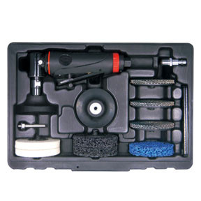 Surface Prep Kit w/Composite 1/4" Angle Die Grinder & Surf. Prep Discs