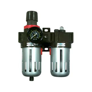 3/8 inFilter, RegulatorandLubricator with Gauge