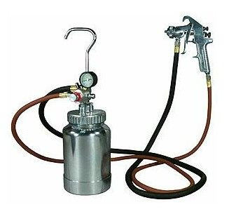 Astro 2 Quart Pressure Pot with Gun and Hose - 1.7mm Nozzle