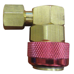A/C Service Couplers, R134a High Side 1/4" FL-M x 16 mm Connection