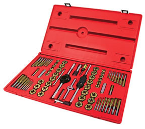 76 pc. Machine Screw, Fractional & Metric Tap & Die Set ATD-276