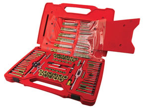 117 pc. Machine Screw, Fractional & Metric Tap & Die Set