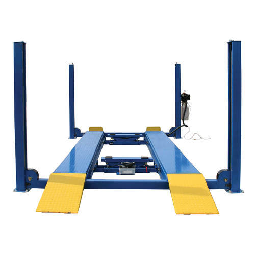 12,000 lb. Capacity 4-Post Lift, 220 Volt, Ladder Lock
