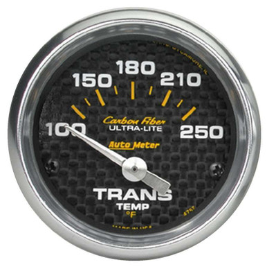 Autometer 2-1/16in C/F Trans. Temp. Gauge 100-250 4757