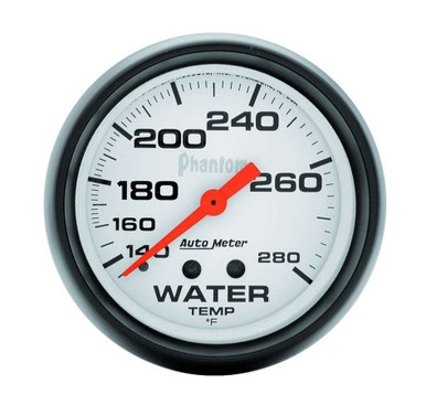 Autometer 2-5/8in Phantom Water Temp Gauge 140-280 5831