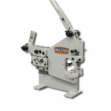 Baileigh SW-22M-P manual iron worker with punch