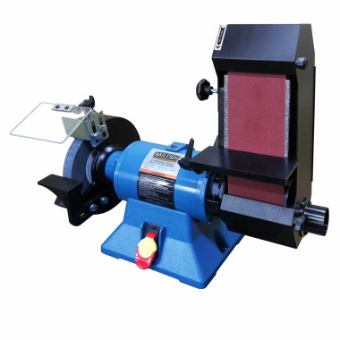 Baileigh 1227899 IGBB-436 Combination 8in. Bench Grinder & 4in. Belt Grinder