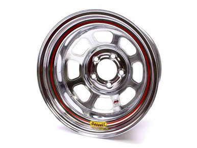 Bassett 15x8 Chrome Wheel 4.75inBC 4in BS 58DC4IC
