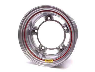Bassett 15x8 W/5 Silver Spun 58SR2S