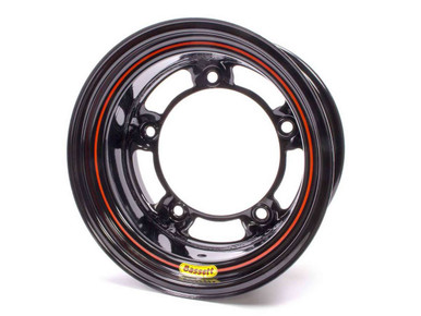 Bassett 15x8 W/5 Black Spun 58SR4
