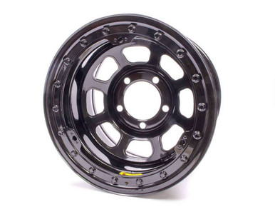 Bassett 15 x 8.75 B/L Black 5x5 4in BS D-Hole 59D54LK