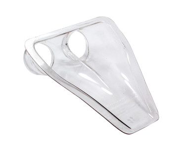 Brake Duct-Clear Teardrop 2-Hole BBP-7031