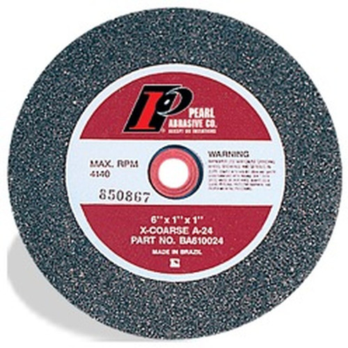 AO Bench Grinding Wheels for Metal, 10" x 1" x 1-1/4", Type 1 Shape A36