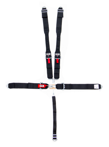 Crow 5-Pt Harness Small Latch Blk Hans Bolt In Pull Do 11004DB