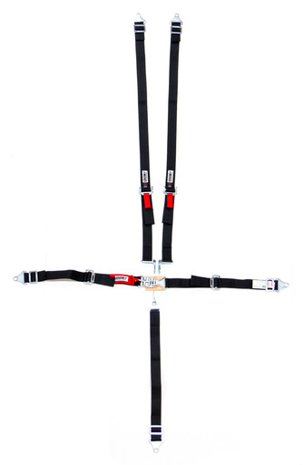 Crow 5-Pt Harness System LL Jr Pull Up Lap Belt 11184A