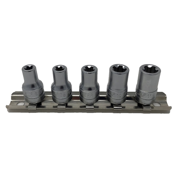 CTA 5-Piece EPR Torx Plus 1/4 in. Drive 5-Point Socket Set