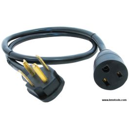 Century Wire and Cable Dryer Plug to Welder Plug Adapter Cord
