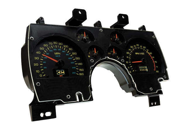 1990 - 1992 Camaro RTX Custom Dash Instrument Cluster, Speedometer, Tachometer, Oil Pressure, Water Temp, Voltmeter and Fuel Gauge Kit