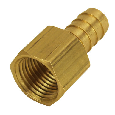 Derale Straight Hose Barb Fitti ng 1/2 NPT F x 1/2 Barb 98106