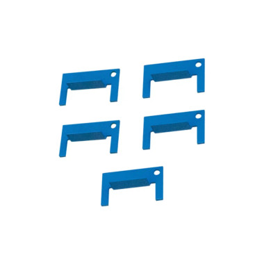 Dent Fix Equipment DF-EZTABB EZ TAB 5pc Plastic Tabs - Blue 3/4"