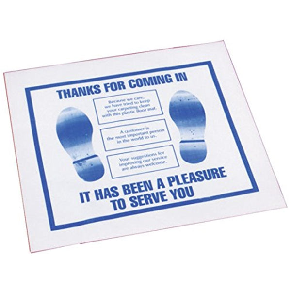 PLASTIC FLOOR MAT 500PK
