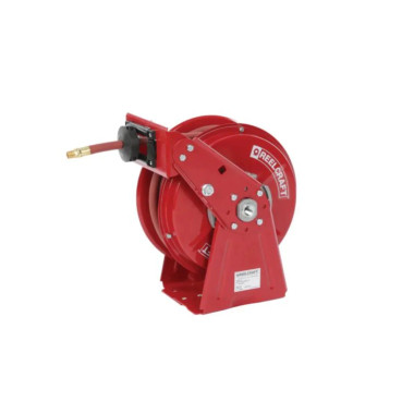 Reelcraft DP5450 OLP 1/4 in. x 50 ft. Ultimate Duty Dual Pedestal Hose Reel
