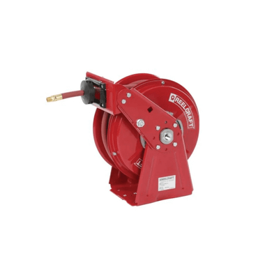 Reelcraft DP5635 OLP 3/8 in. x 35 ft. Ultimate Duty Dual Pedestal Hose Reel
