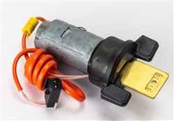 1989 - 2002 Camaro Ignition Lock Cylinder with Blank Key (W/O OHM Resistor), Automatic Transmission