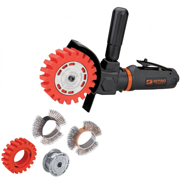 Dynabrade NITRO SERIES NitroZip Surface Preparation Tool Kit