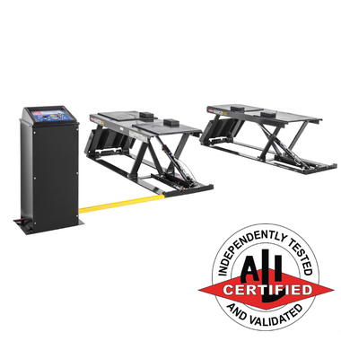 BendPak P-9000LTF 9,000 Lbs Open-Center Pit-Style Low-Rise Flush Mount Lift