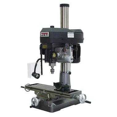 JET Tools JMD-18PFN Mill/Drill W/NEWALL DP500 DRO & X-Axis Table Powerfeed