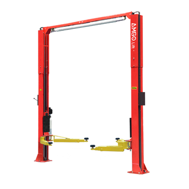 AMGO Hydraulics OH-9 9000 Lbs Clear-Floor Super-Asymmetric 2-Post Lift