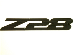 1993 - 2002 Camaro Black Z28 Fender Emblem, Peel and Stick EACH