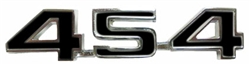 Camaro Engine Size Emblem, "454", Custom, Black - Each