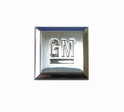 Camaro Custom Emblem, Mark of Excellence "GM" Logo, Chrome, Each