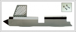 2010 - 2013 Camaro Radiator Cover, Vented, SS V8, Polished Stainless Steel