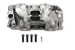 Weiand Stealth AluminumIntake Manifold for Chevy Big Block V8, Rectangular Port